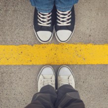Sneakers From Above.